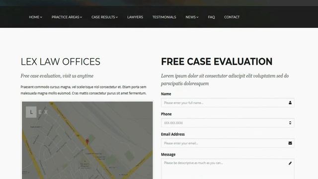 Law Firm & Attorney | Premium WordPress Themes for Law Firms смотреть онлайн