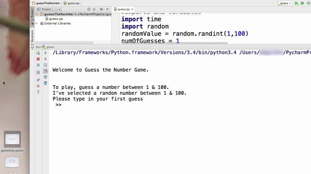 Python 3: About Number Guessing Game смотреть онлайн