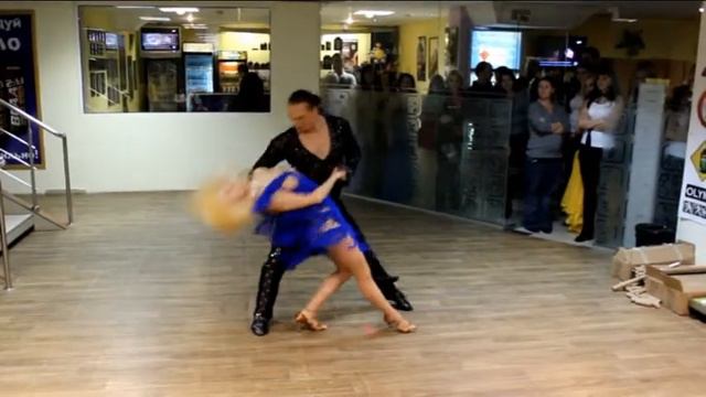 День рождения СК "Олимпия спорт" (Киев) Латина, Зюковы Назар и Лена (дуэт Chance) смотреть онлайн