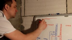 Недорогой водопровод в квартире. Система тройниковая "вытянутый коллектор".