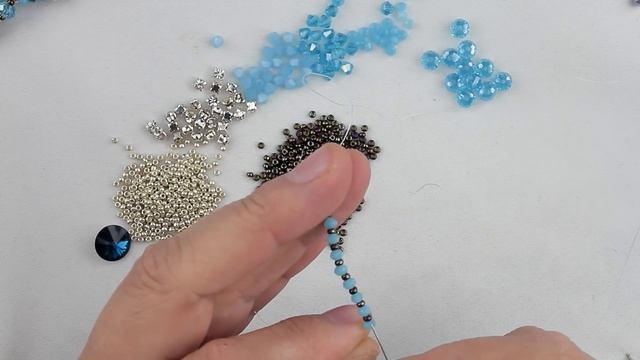 Вечерний браслет со стразами(Часть 1/2) смотреть онлайн