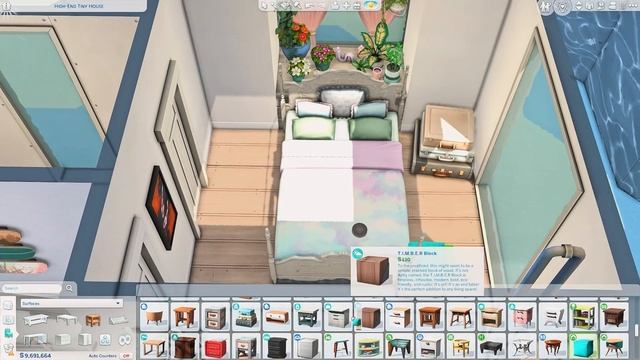 Pisces Tiny House ? | The Sims 4 Speed Build смотреть онлайн