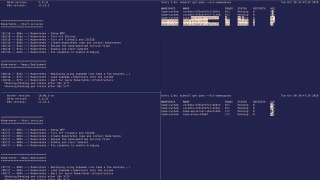 Kubernetes Deployment Battle: Centos(7.5) vs Ubuntu(16.04) смотреть онлайн