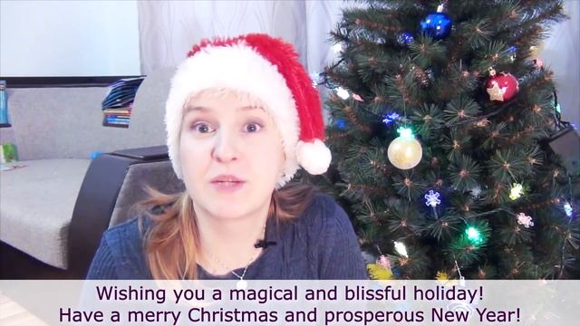 60 Как поздравить с рождеством по английски, с новым годом - christmas vocabulary смотреть онлайн
