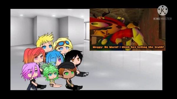 The Meta Runner Season 1 Cast react to: SMG4-[TEXTURES NOT FOUND]