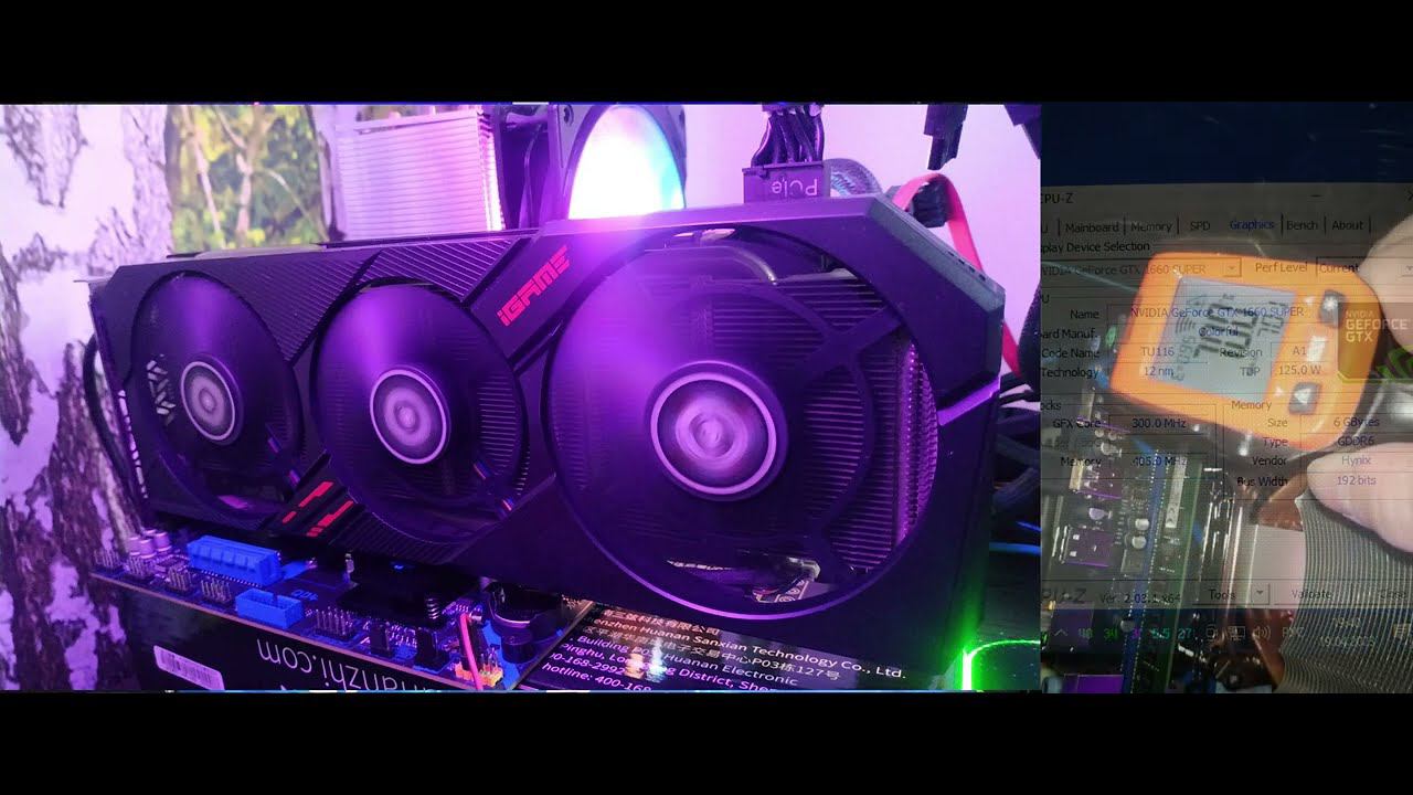 Тест Intel Xeon E5 2666v3 + GTX 1660 S 6Gb + HUANANZHI X99-QD4. Nvidia Reflex вкл. War Thunder.