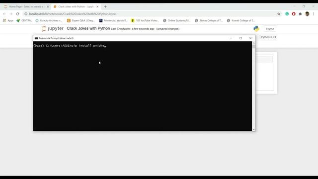 Creating One Line Jokes Using Python - 2020 | Funny Python Coding Series| Tech 'N' Life смотреть онлайн