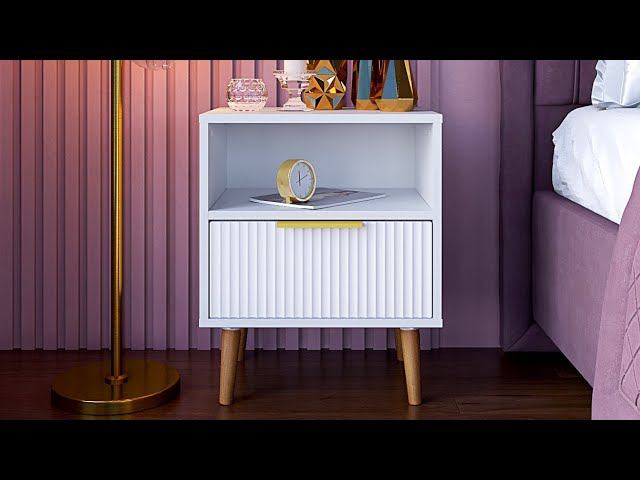 Инструкция | Тумба прикроватная на деревянных опорах | Гранд Волна