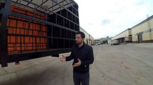 Металлическая обрешетка полуприцепов