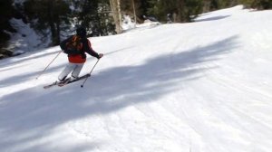 Карвинг - спуск на горных лыжах