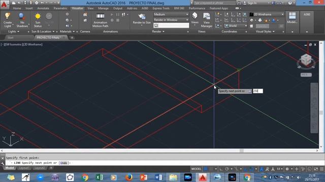 Dibujo 3D Parte 1 - AutoCAD 2016 смотреть онлайн