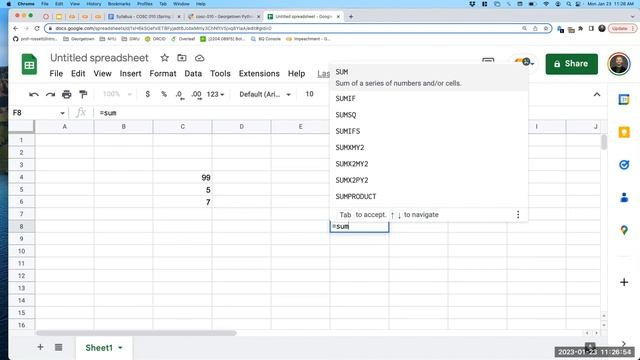 3.1 - Programming Concepts in Spreadsheet Software | Intro to Python Programming смотреть онлайн