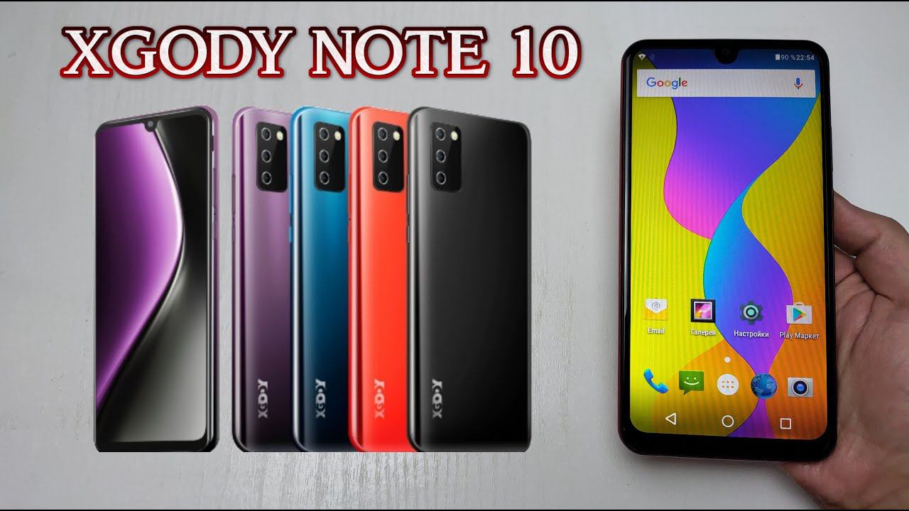 XGODY NOTE 10 НЕДОРОГОЙ КРАСИВЫЙ СМАРТФОН С ОГРОМНЫМ ДИСПЛЕЕМ 7.2" ОБЗОР смотреть онлайн