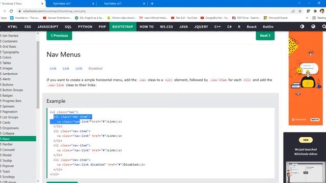 Bootstrap 5 Dropdowns, Collapse, Navs, Navbar смотреть онлайн