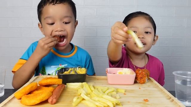 BOCIL❗️MUKBANG AYAM McD,FRIES ,NUGGET with SOSEJ ?‼️ смотреть онлайн