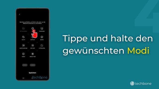 Reihenfolge Der Kamera-Modi ändern - Samsung [Android 11 - One UI 3]