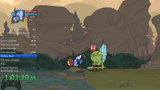 [World Record] Castle Crashers Insane% speedrun in 2:05:46 смотреть онлайн