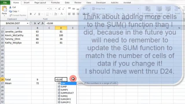 Excel Standard Deviation and Variance Population and Sample смотреть онлайн