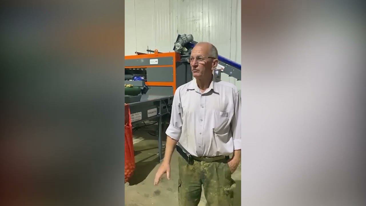 Линия калибровки и фасовки овощей: КФХ Вейсов о сотрудничестве с компанией "Агро Прогресс" смотреть онлайн