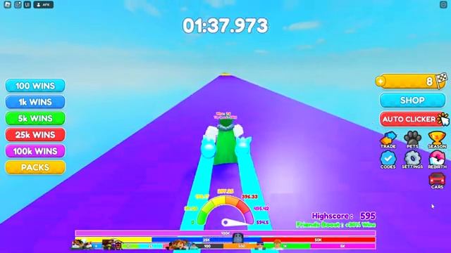 СТАЛ БЫСТРЕЕ СКОРОСТИ СВЕТА! ЧЕЛЛЕНДЖ ROBLOX RACE CLICKER! СИМУЛЯТОР СКОРОСТИ В РОБЛОКС смотреть онлайн
