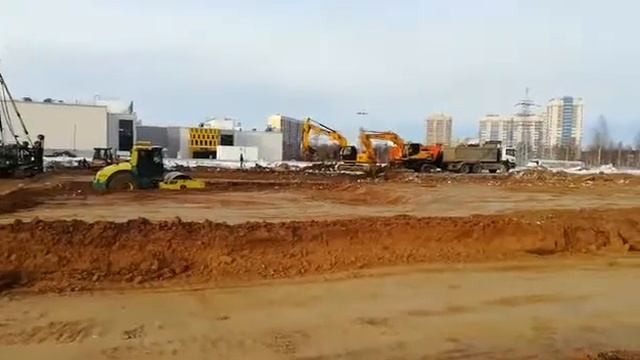 Строительно-монтажные работы на объекте Здание Торгового центра X5 смотреть онлайн