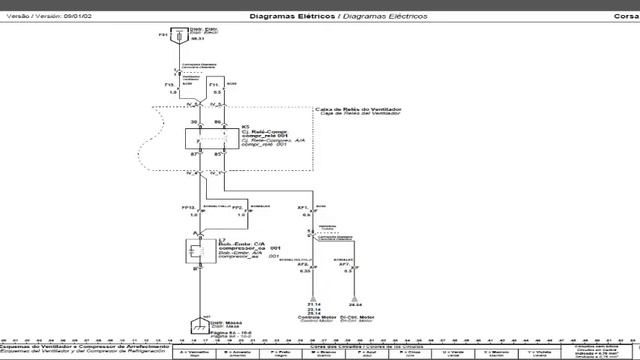 DIAGRAMA ELÉCTRICO CORSA 2002 смотреть онлайн