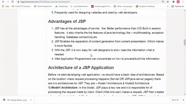 UNIT 5 JSP LIFE CYCLE смотреть онлайн