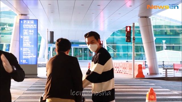 Ли Мин Хо   2021.04.19 Аэропорт ✈Инчхонcr. Leeminhosha