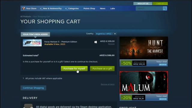 I bought Forza Horizon 5 - Premium Edition from Argentine Steam смотреть онлайн
