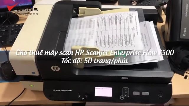 Cho thuê máy scan HP 7500, tốc độ 50 trang/phút - CHOTHUEMAYIN.COM.VN смотреть онлайн
