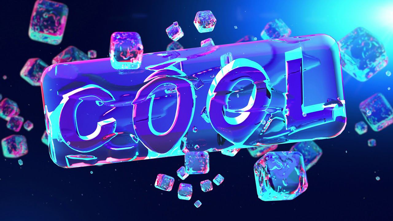 Анимированный темный фон: Лед и Cool