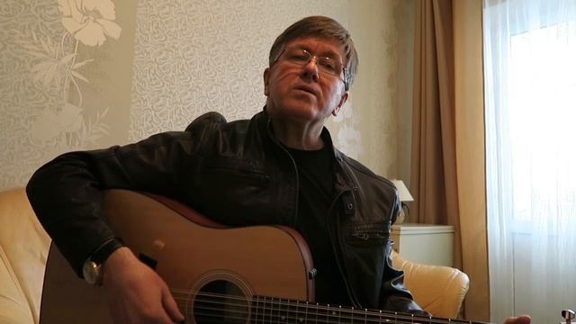 Виктор Плохоцкий: Пусть ещё повсюду серый снег. Авторская песня под гитару. смотреть онлайн
