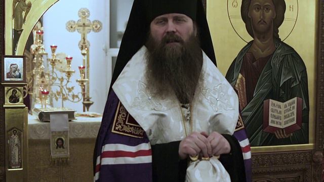 Проповедь епископа Силуана в канун Крещения Господня смотреть онлайн