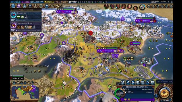 Sid Meier's Civilization VI, Phoenicians, Game Master Dave Plays... (SS32) смотреть онлайн