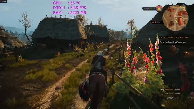 The Witcher 3 Wild Hunt G4400 RX 460 [AMD Relive] смотреть онлайн