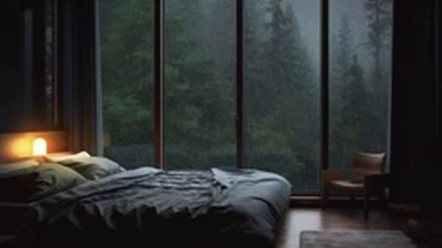 Lluvia Relajante Para Dormir - Sonido De Lluvia En Bosque Brumoso - Rain Sounds For Sleeping 6