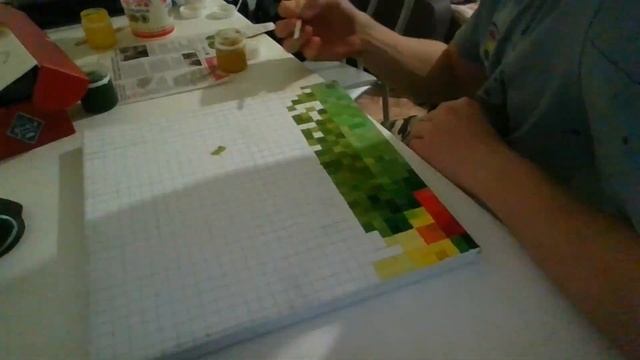 Я нарисовал картину из MINECRAFT в реальной жизни !(РОЗЫГРЫШ) смотреть онлайн