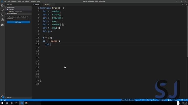 Session 5 Type assertion in typescript смотреть онлайн