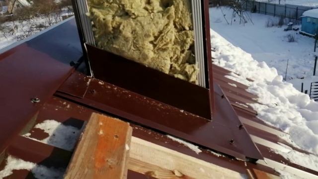 Обшивка металлической трубы дымохода смотреть онлайн