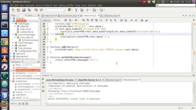 Lab3 Arq Chat usando WebSockets Parte 2 смотреть онлайн