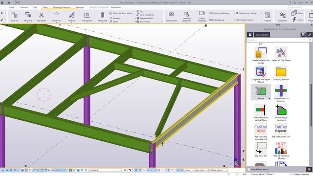 Extend Tools in Tekla Structures смотреть онлайн