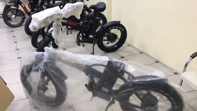 Электрический фэтбайк Eco Drive V5.Распаковка,проверка,отправка клиенту.Популярный Электровелосипед смотреть онлайн