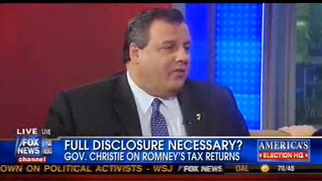 New Jersey Gov. Chris Christie on FOX and Friends смотреть онлайн