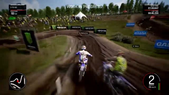 Первый геймплейный трейлер игры MXGP PRO! смотреть онлайн