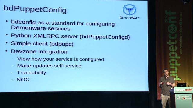 Puppet at Demonware - Ruaidhrí Power - PuppetConf '12 смотреть онлайн