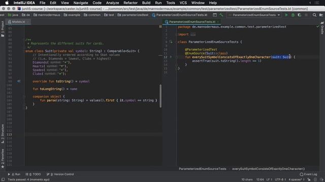 Parameterized Tests in JUnit 5: @EnumSource смотреть онлайн
