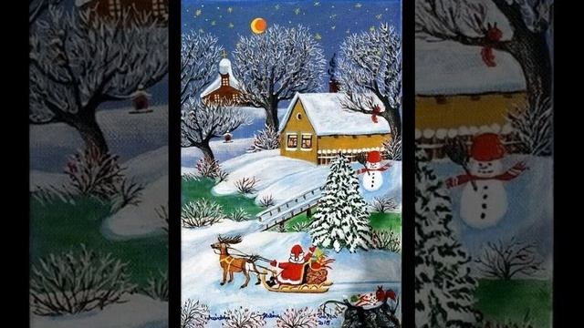 Шелковая зима - зимняя песня на новый год! Лучшая песня на новогодний утренник или праздник смотреть онлайн