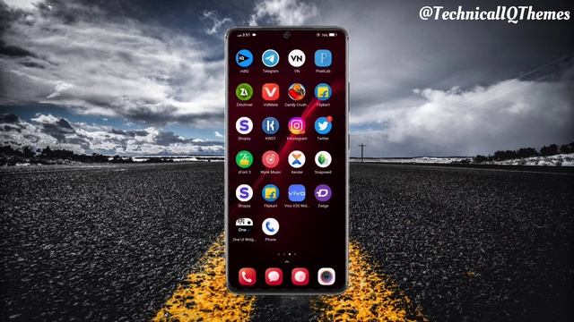 Magenta V1 Theme for Vivo & IQOO Device Technical Raja Varma смотреть онлайн