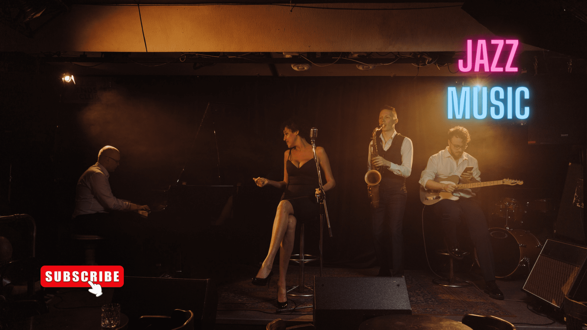 Расслабляющая джазовая музыка для работы, учебы и сна.