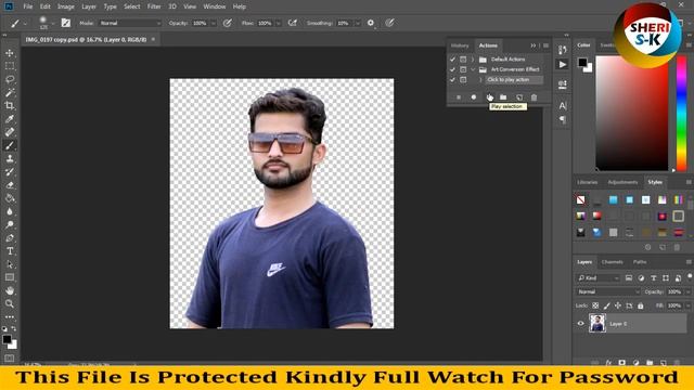 Art Conversion Action File Free Download In Zip |Urdu Hindi| |Photoshop Tutorial| смотреть онлайн